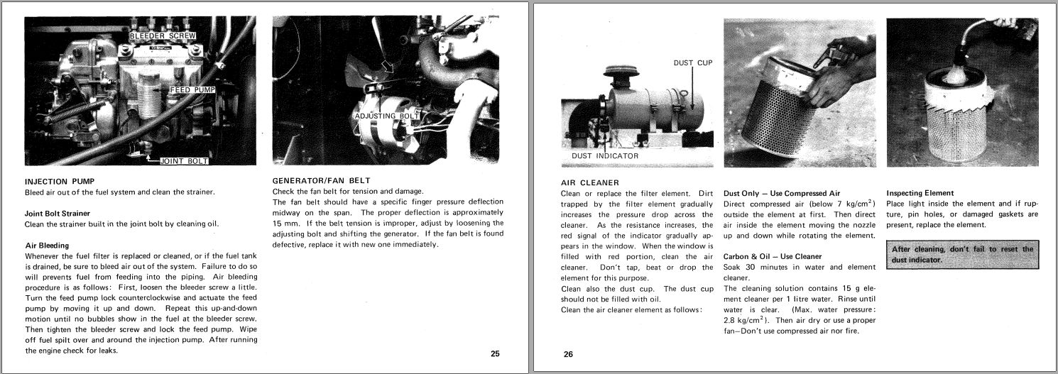 TCM Tractor Shovel STD10 STD15 Operators Manual S 611CE 1