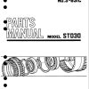 TCM Tractor Shovel STD30 Parts Manual