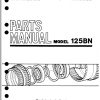 TCM Wheel Loader 125BN Parts Manual