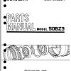 TCM Wheel Loader 50BZ3 Parts Manual 823A