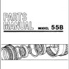 TCM Wheel Loader 55B Parts Manual 835A