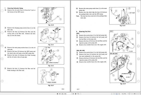 TCM Wheel Loader 803 804 805 806 Shop Manual MEW 605AE 1