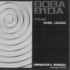 TCM Wheel Loader 808A 810A Operators Manual S 613AE