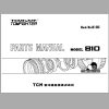 TCM Wheel Loader 810 Parts Manual