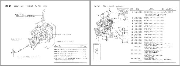 TCM Wheel Loader 840 2 Parts Manual PW 644F 1