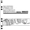 TCM Wheel Loader 860 Parts Manual