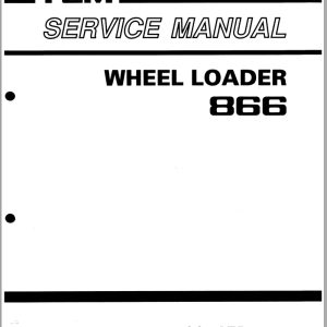 TCM Wheel Loader 866 Service Manual SEW 669AE