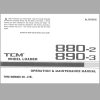 TCM Wheel Loader 880 2 890 3 Operation Maintenance Manual OW 681AE