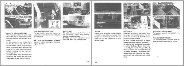 TCM Wheel Loader 880 2 890 3 Operation Maintenance Manual OW 681AE 1