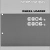 TCM Wheel Loader E804 2 E806 2 Shop Manual MEW 601 MAE