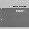 TCM Wheel Loader E820 2 Shop Manual MEW 604 MAE