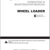 TCM Wheel Loader E820 3 Operation Maintenance Manual OW 62M MAE