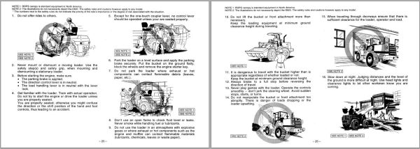TCM Wheel Loader E820 Operation Maintenance Manual OW 617BE 1