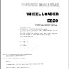 TCM Wheel Loader E820 Parts Manual