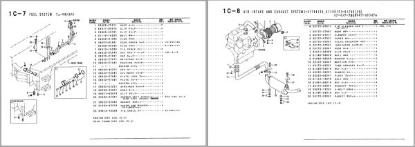 TCM Wheel Loader E820 Parts Manual 1