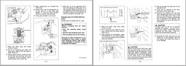 TCM Wheel Loader E830 E835 E840 Operation Maintenance Manual 1
