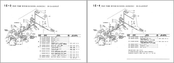 TCM Wheel Loader E835 E840 Parts Manual PW 641AE 1
