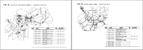 TCM Wheel Loader L110 Parts Manual PW 693B 1
