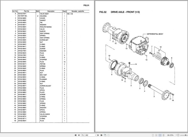 TCM Wheel Loader L13 2 Parts Manual 1