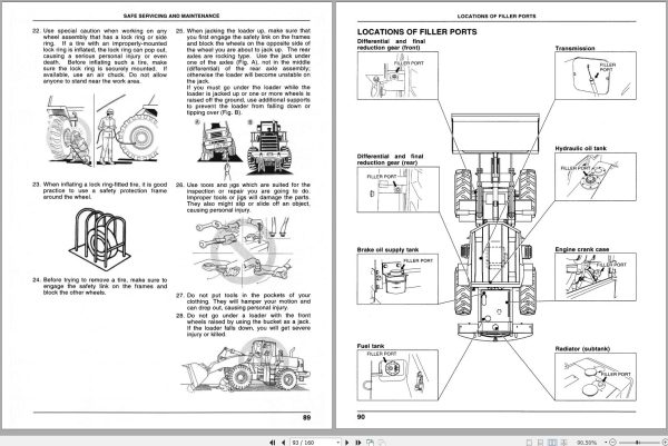 TCM Wheel Loader L13 3 L16 3 Operation Maintenance Manual 1