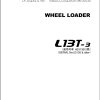 TCM Wheel Loader L13T 3 Parts Catalogue PW 649A