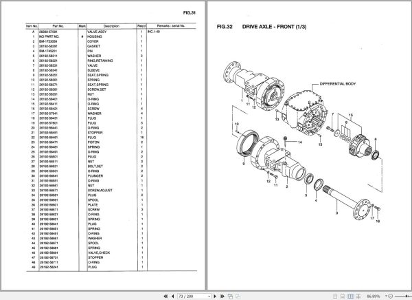 TCM Wheel Loader L16 2 Parts Manual PW 639A 1