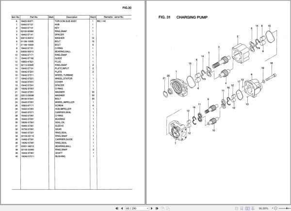 TCM Wheel Loader L20 2 Parts Manual PW 648D 1