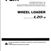 TCM Wheel Loader L20 3 Operation Maintenance Manual OW 648DE