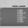 TCM Wheel Loader L20 L20 2 L27 L32 2 L35 L40 Shop Manual MEW 648AE