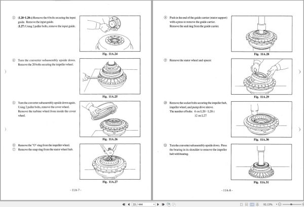 TCM Wheel Loader L20 L20 2 L27 L32 2 L35 L40 Shop Manual MEW 648AE 1