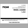 TCM Wheel Loader L20 Operation Maintenance Manual OW 648AE