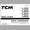 TCM Wheel Loader L26 L32 L34 L39 Operation Maintenance Manual OW 675AE