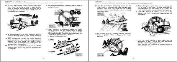 TCM Wheel Loader L26 L32 L34 L39 Operation Maintenance Manual OW 675AE 1