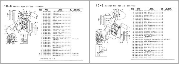 TCM Wheel Loader L26 L32 L34 L39 Parts Manual PW 675B 1