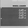 TCM Wheel Loader L3 2 L4 2 L5 2 L6 2 Shop Manual MEW 600AE