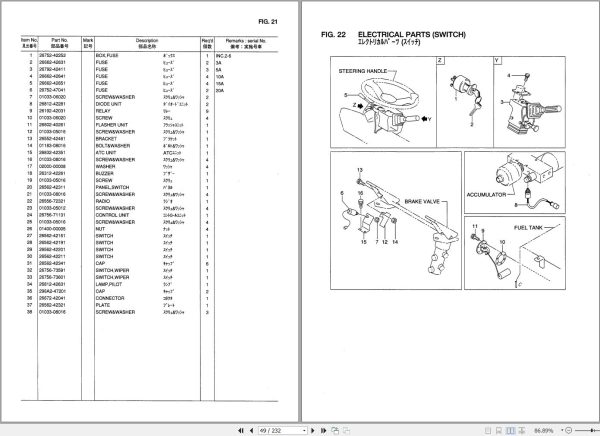 TCM Wheel Loader L32 2 Parts Catalogue PW 667A 1