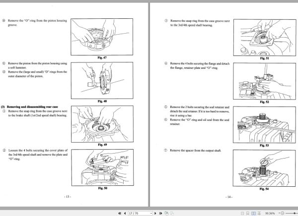 TCM Wheel Loader L32 L34 L39 Shop Manual MU 67625AE 1
