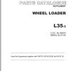 TCM Wheel Loader L35 3 Parts Catalogue Supplement PW 671G 3A