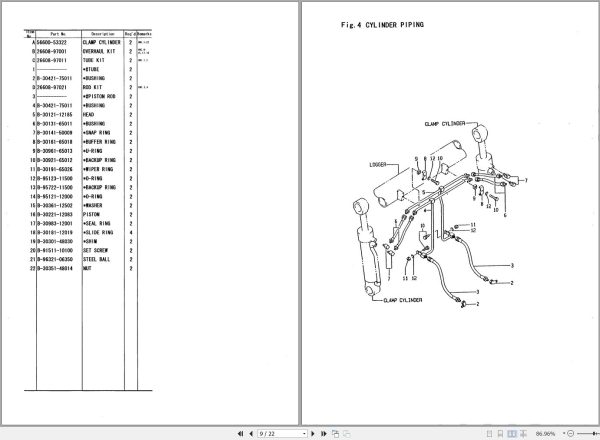 TCM Wheel Loader L39 Parts Manual Supplement PW 675C 2A 1