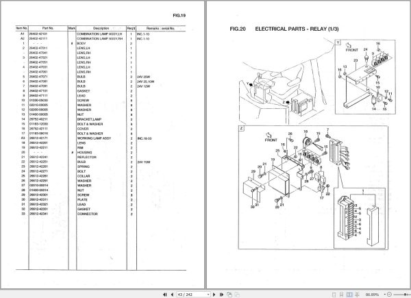 TCM Wheel Loader L50 Parts Manual 1