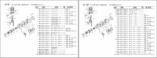 TCM Wheel Loader V1505 V1505 T Parts Manual PE V1505A 1