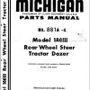 TCM Wheel Steer Tractor Dozer 180III Parts Manual