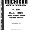 TCM Wheel Steer Tractor Shovel 125IIIN Parts Manual