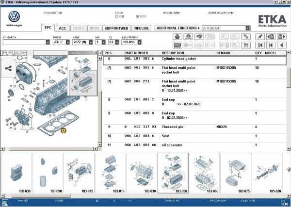 VMW Etka 8.2 03.2024 Spare Parts Catalog VMWare 71cd0233e2052c522