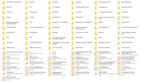 Volvo Construction Equipment 19 GB Manual Training Full Set 1