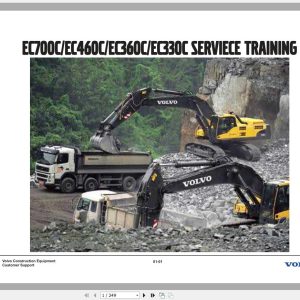 Volvo Construction Equipment 19 GB Manual Training Full Set 7