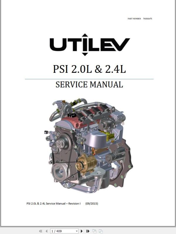 Yale Forklift A279 UT20 32C Service Manual 3