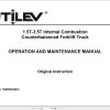 Yale Forklift A285 UT20 25P UT30 35P Service and Operation Manual