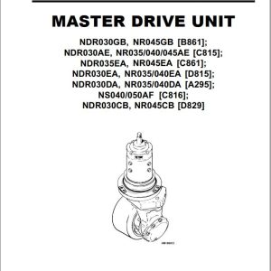 Yale Forklift A295 NR035 040DA NDR030DA Service Manual