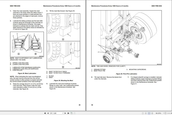 Yale Forklift A410 ERP80VNL6 ERP80VNL9 ERP90VNL Service Manual 1